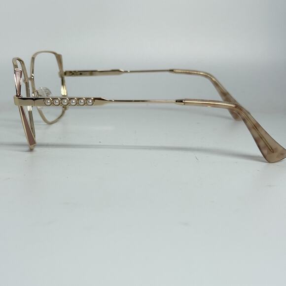 Ann Taylor Eyewear ATP918 C02 54-16-135 Gold Brown Eyeglasses Frames 18660 - Picture 2 of 7